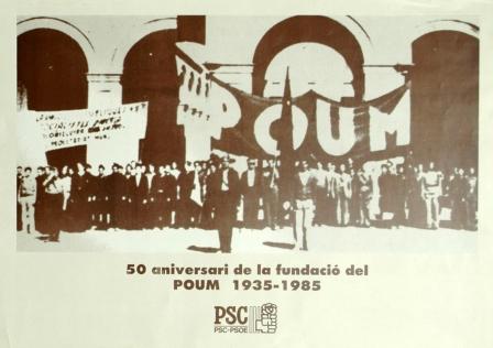 Homenatge al POUM en el 50è aniversari